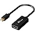 Mini DP to HDMI, Rankie Gold Plated Mini DisplayPort (ThunderboltTM Port Compatible) to HDMI Male to Female Adapter - R1130