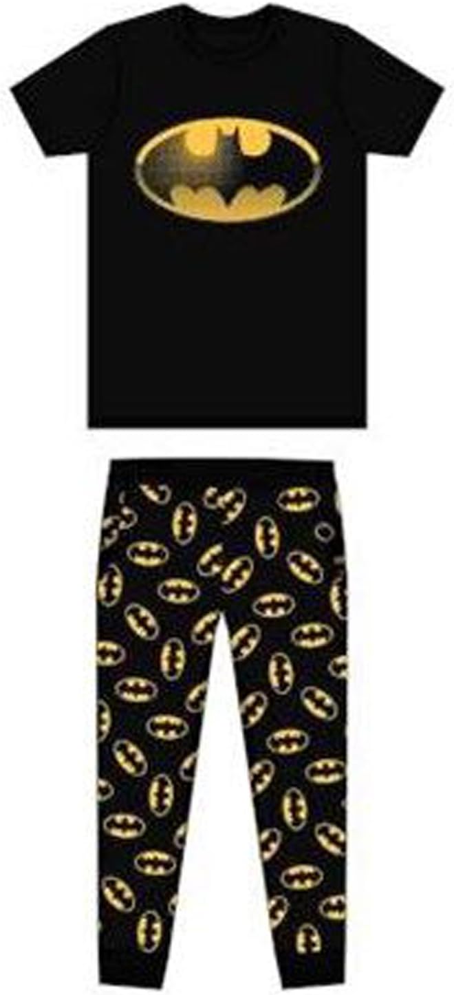 Mens DC Comics Batman/Star Wars/Superman Long Pyjama Set S-XL