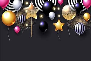 BuEnn 7x5 pies Poliéster Color Globo hidrógeno Fondos Fotos Estudio