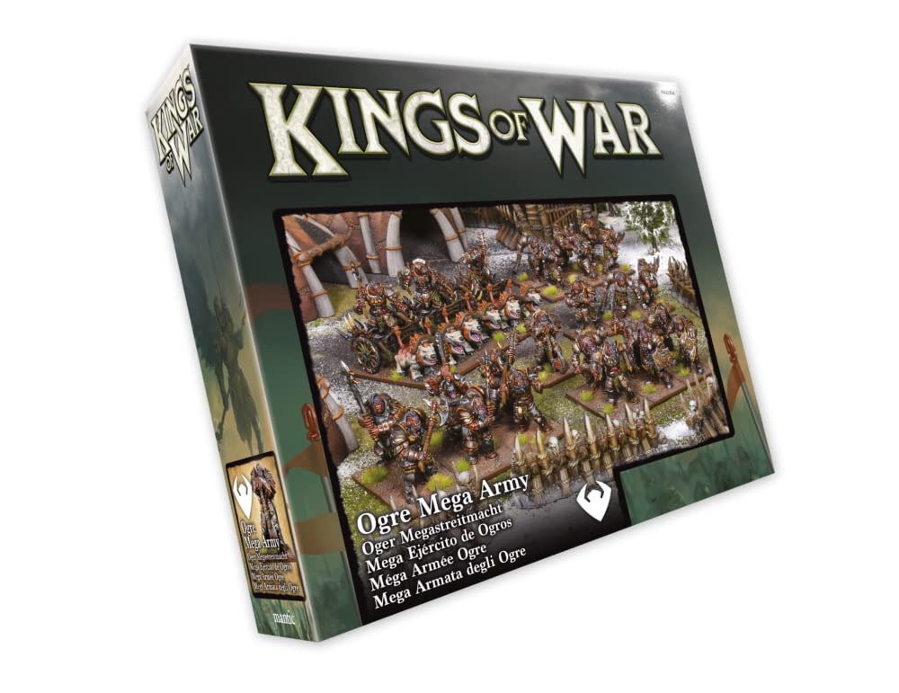 Mantic Kings of War, Ogre Mega Army 2022