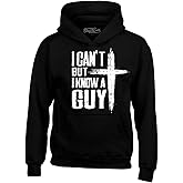 shop4ever I Can't but I Know a Guy Jesus Religious Hoodie Sweatshirts