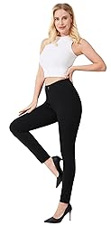 AFITNE Women's Yoga Dress Pants Skinny Pull On Work