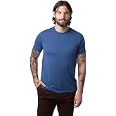Alternative Men's Shirt, Modal Short Sleeve Tri-Blend Crewneck Tee