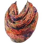 Sibalasi-- Mixed Color Cotton Voile Scarf Shawl Scarves Beachwear Wrap