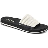Cobian Women's Puka Cream Flip Flops, 9
