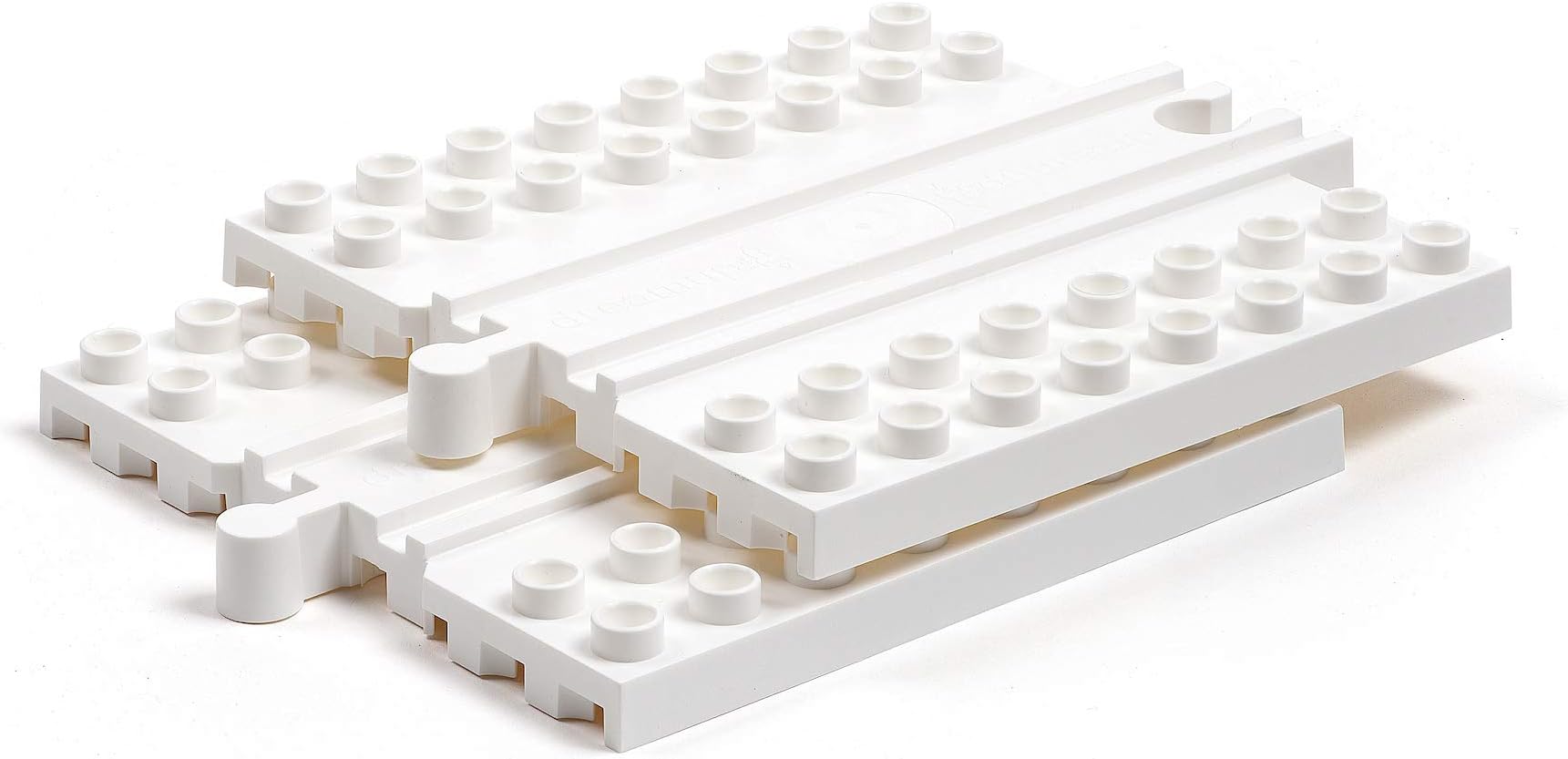 Wooden Railway Block Platform 2-Pack