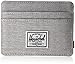 Herschel Charlie RFID, Light Grey Crosshatch, One Size