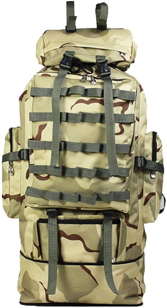 Flashing lights Camouflage Hiking Backpack Outdoor Lightweight