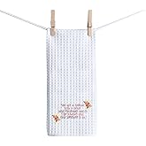 ZJXHPO TV Show Quotes Kitchen Towel Crawley Encouragement Empowerment Dishes Towel British TV Kitchen Decor Housewarming Gift (Woman Towel)