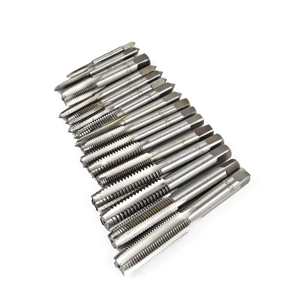 40 PC Metric Tap and Die Set Hand Threading Tool Tungsten Carbide Tap