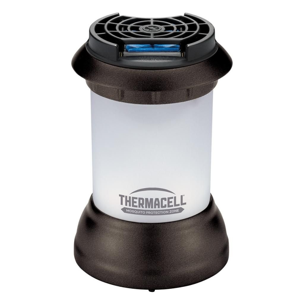 Thermacell Camping Lantern With Mosquito & Midge Protector; Includes 3 x 4 Hour Mats & 1 x 12 Hour Cartridge; Bright Light, Highly Effective; DEET-Free; 20 sq m Zone of Protection