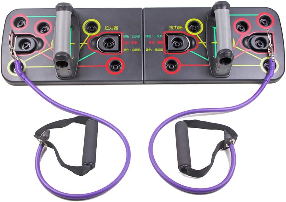 Crazyo Push-up Bracket Board System Portable Multifunction for Home Fitness Muscles Training