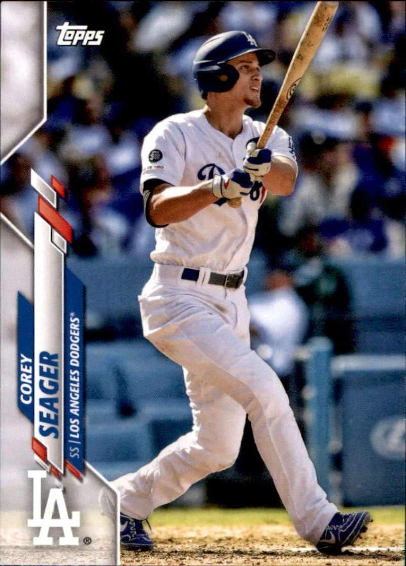 corey seager signed bat