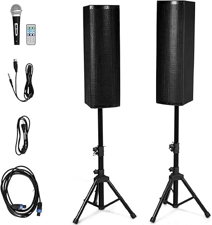 3 way powered pa speakers