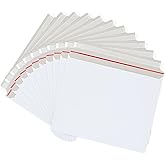 CertBuy 50 Pcs Cardboard Mailers 11x14 Inch Rigid Mailer White Flat Paperboard Envelopes, Cardboard Envelopes, Photo Mailer No Bend Documents, Photos, Prints, Self Seal Photo Document Mailers