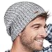 LETHMIK Winter Beanie Skull Cap Warm Knit Fleece Ski Slouchy Hat for Men & Women