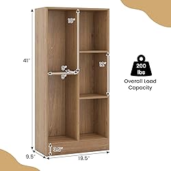 Giantex 5-Cube Bookcase, Freestanding Bookshelf
