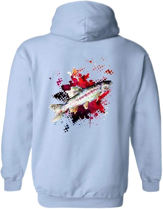mens salmon hoodie