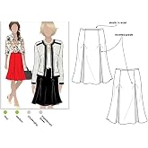 Style Arc Sewing Pattern - Allison Skirt (Sizes 04-16)