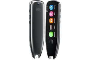 PHILIMORE Scan Reading Pen, Text to Speech Device for Dyslexia OCR Digital Highlighter Reader Pen 112 Languages Translator Device Portable Offline Online Pen Scanner for Learning Meetings Travel