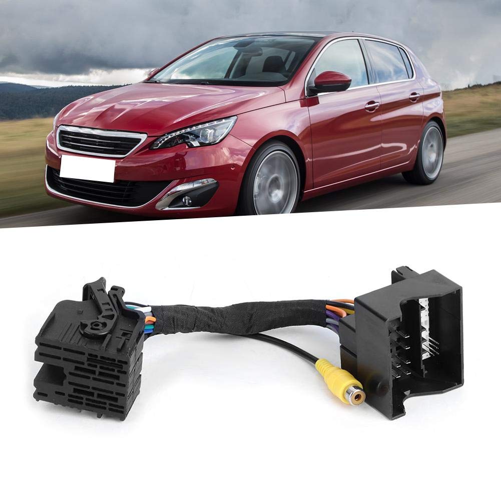 Wireless Cable Adapter, RCC Radio NAC Wireless Cable Adapter， MRN Radio + NAC with Reversing Rear View Fit for Peugeot 308 308S 408