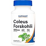 Nutricost Coleus Forskohlii 500mg, 60 Capsules - Maximum Strength Formula