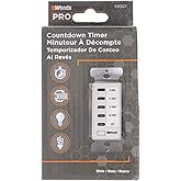 Southwire Woods In-Wall 30-Minute Decora Digital Countdown Timer - Automatic Wall Timer - Energy-Efficient Appliances Timekeeper - Easy-Install Digital Timer - Compact Design