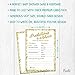 50 Gold Baby Shower Prediction and Advice Cards - Gender Neutral Boy or Girl, Baby Shower Games, Baby Shower Decorations, Baby Shower Favors