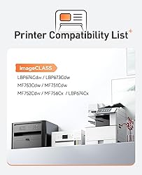069H 069 Toner Cartridge Set 4-Pack MF753Cdw High