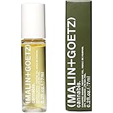 MALIN+GOETZ Perfume Oil | Concentrated Fragrance in Signature Scents – Leather, Dark Rum, Cannabis, Strawberry | Travel-Friendly Rollerball | Vegan & Cruelty-Free | 0.2 fl oz