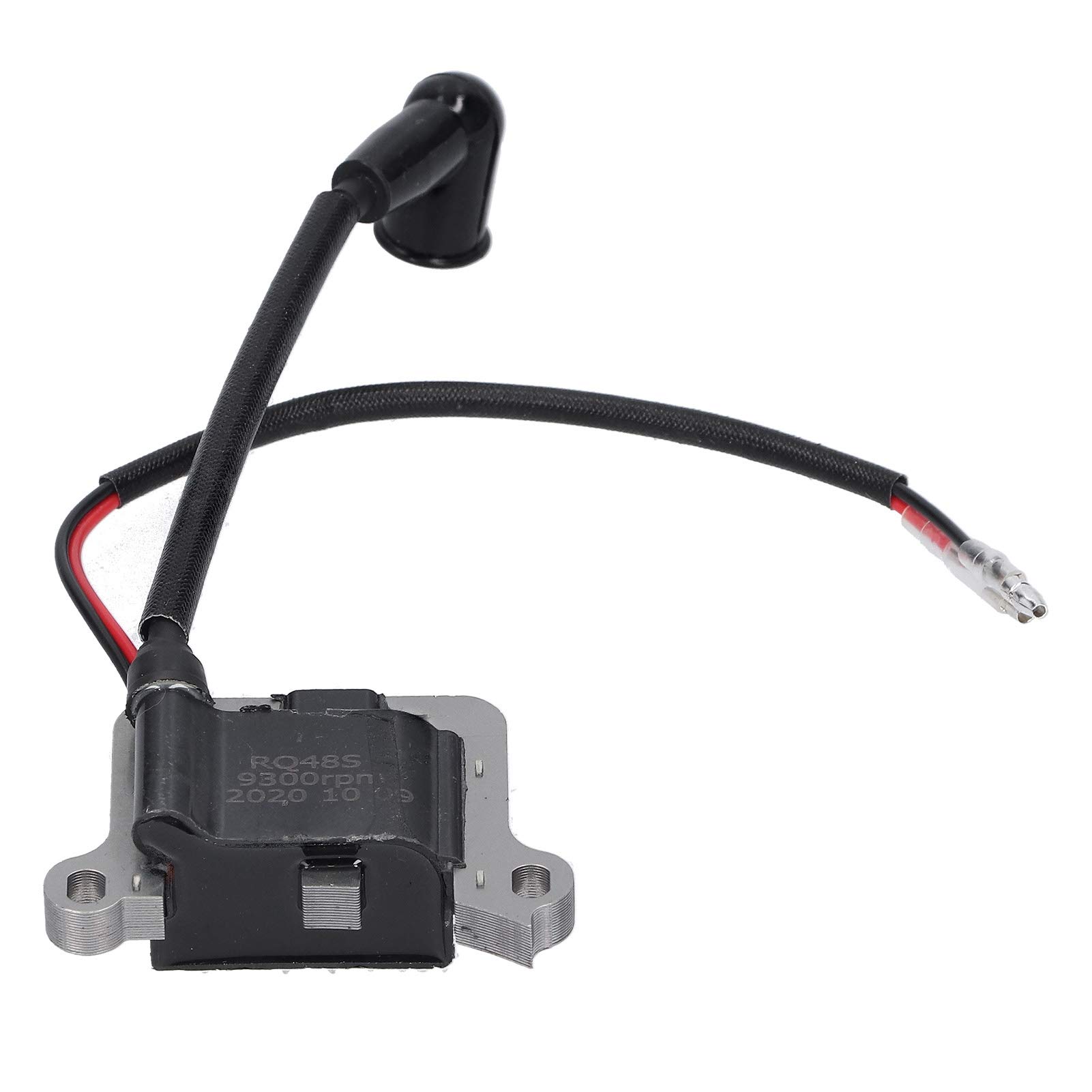 Ignition Coil Fit for 63cc Brush Cutter Grass Trimmer 48 Engine 48F Grass Cutter Mower 1E48F Approx. 62mm/2.4in