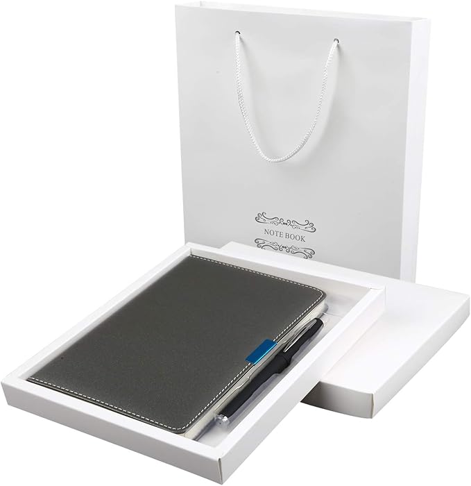 A5 leather hardcover Journal notebook, men and women