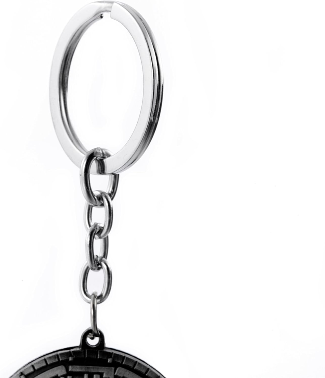 Star Wars Millennium Falcon Keychain, Silver: Clothing