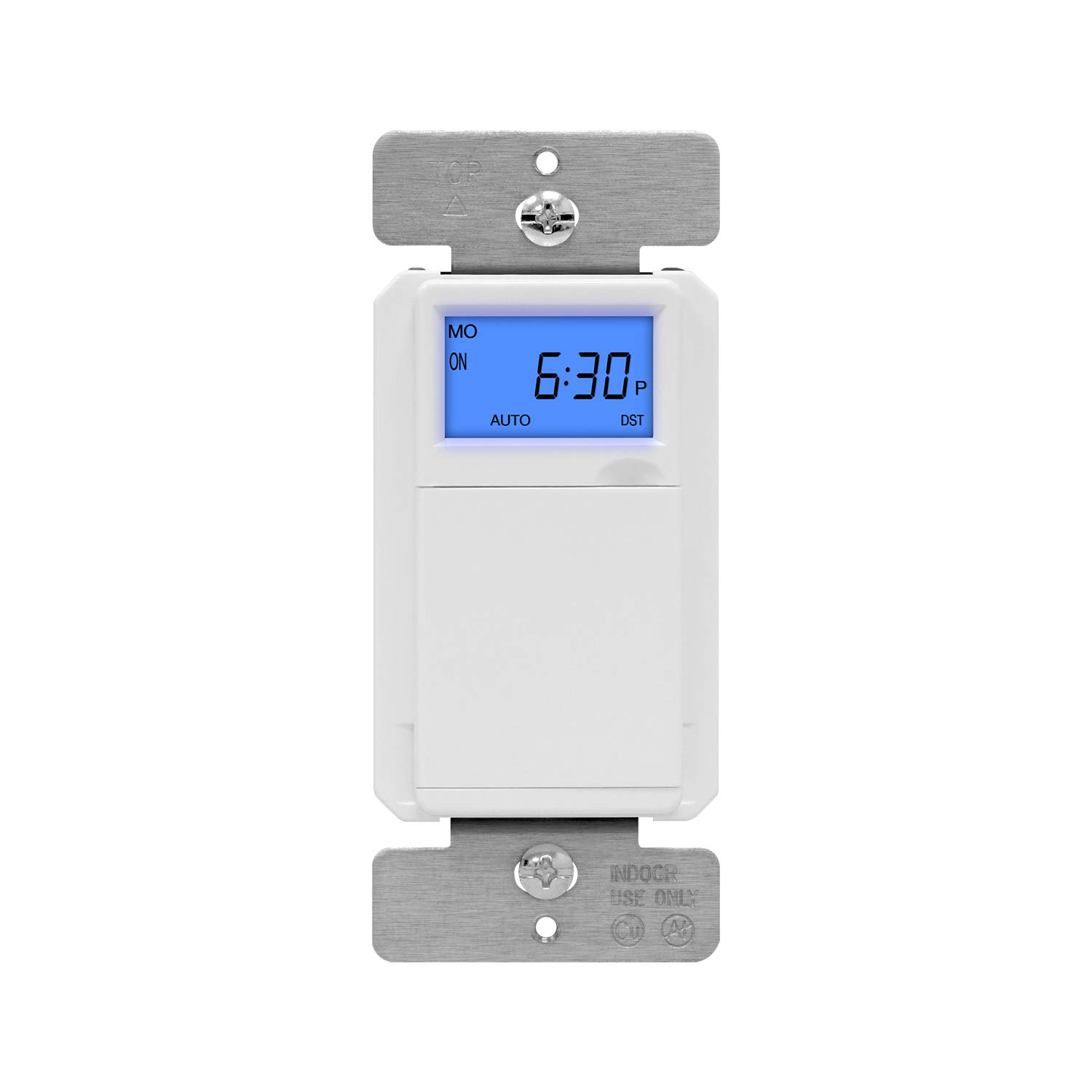 TOPGREENER Digital Astronomic Timer Switch, 7-Day in Wall Programmable