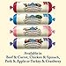 BLUE Smokehouse Gourmet Sausages Adult Pork & Apple Recipe Dog Food Roll 2.25-lb
