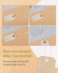 Uniclife 1000 Pcs Hang Tag Strings 6.5 Inch Price
