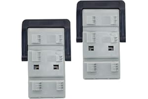 DD82-01121B Dishwasher Rack Adjusters Basket Assembly by Sikawai Compatible with Sam-sung Dishwasher Replaces AP5736133 DD97-00119B 2983167 PS8690520-2 Pack