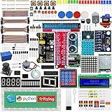 Adeept New Ultimate Starter Learning Kit for Raspberry Pi 3 2 Model B/B+ Python ADXL345 GPIO Cable DC Motor