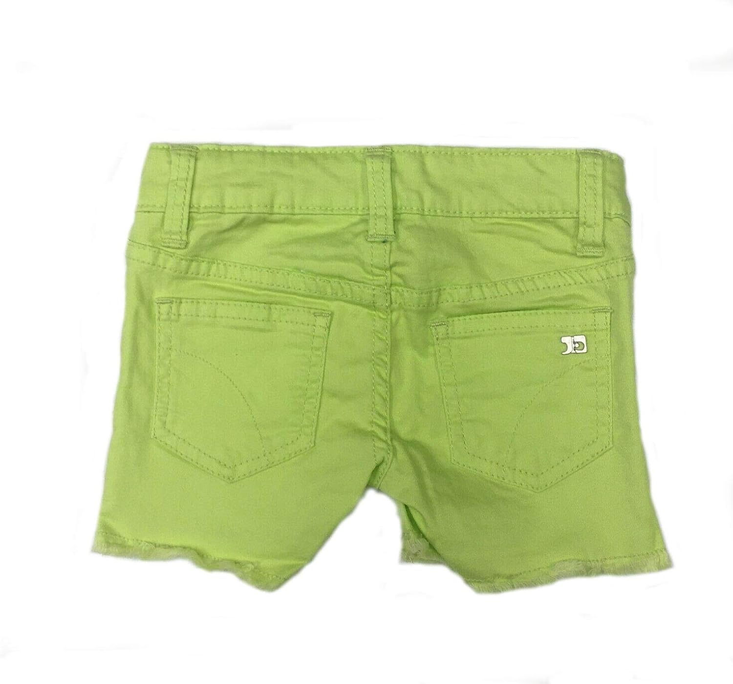 neon green jean shorts
