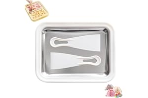 At-Home Rolled Ice Cream Maker Kit, Portable Rolled Ice Cream Maker, Food-Grade Stainless Steel, DIY Homemade Ices Creams Tra