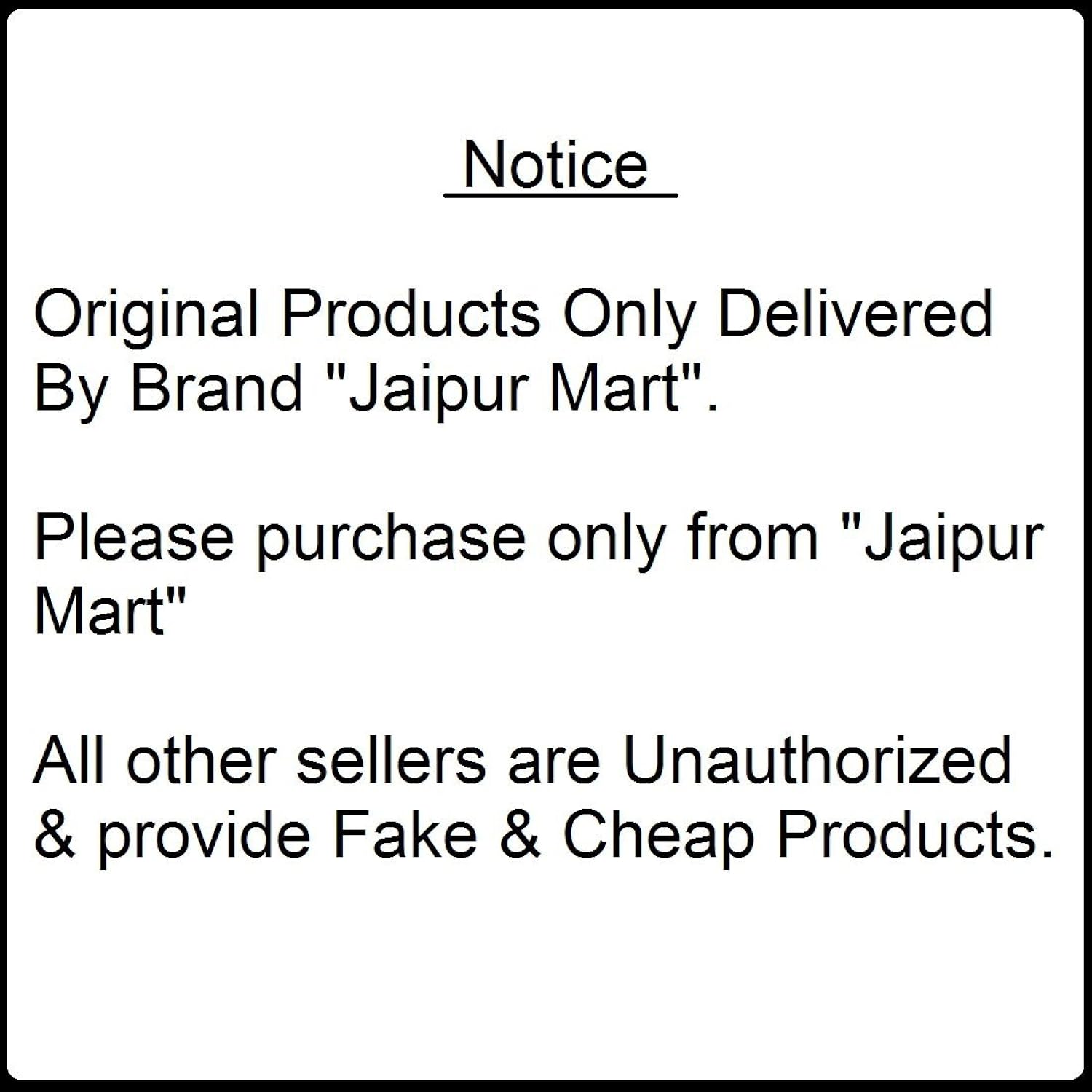 jaipur mart thread, kundan and alloy rakhi gift for men (multicolour, rkh43cmb)
