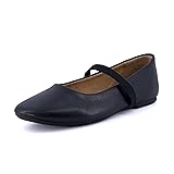 CUSHIONAIRE Women's Gigi Mary Jane Flat with