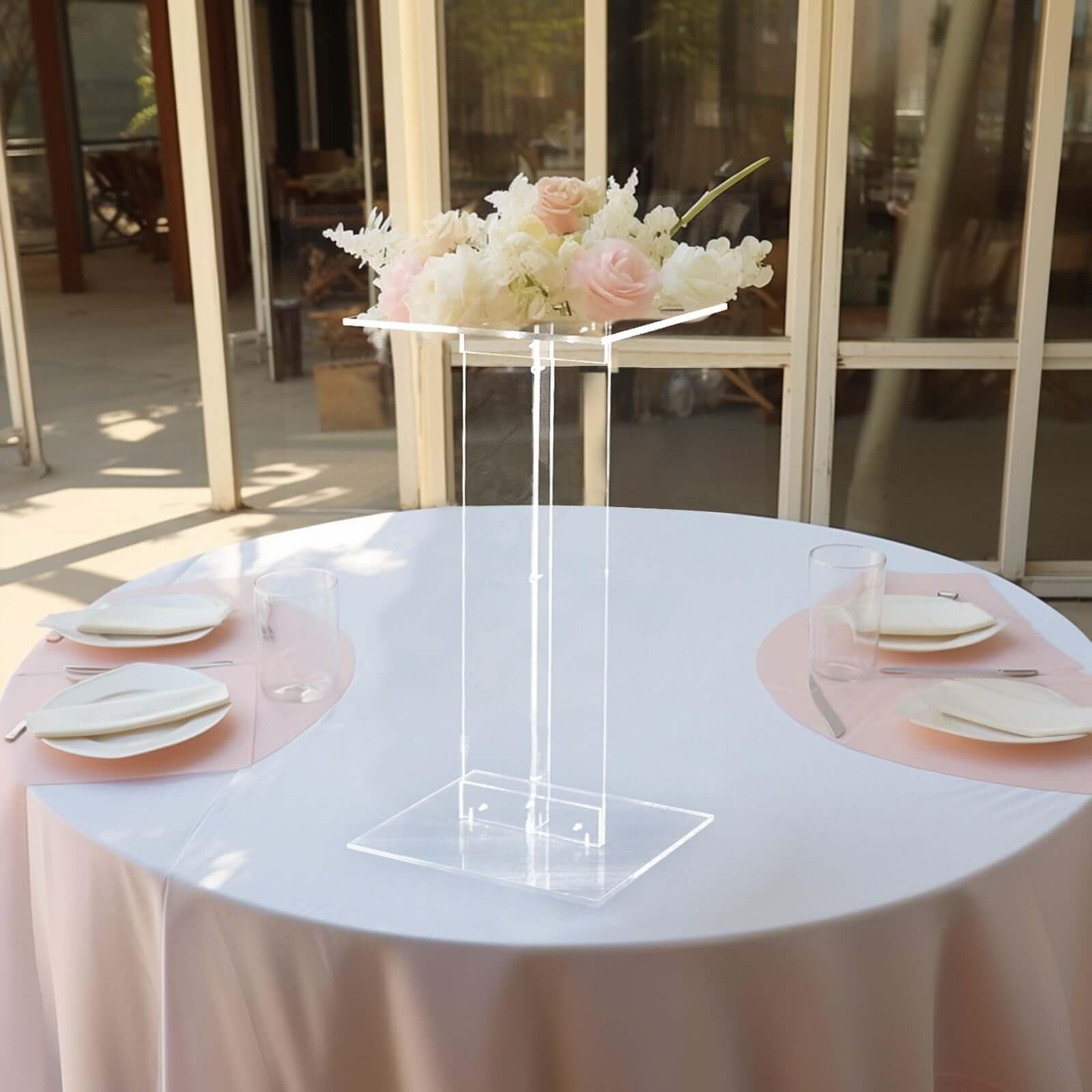 Efavormart 24" Heavy Duty Acrylic Wedding Display