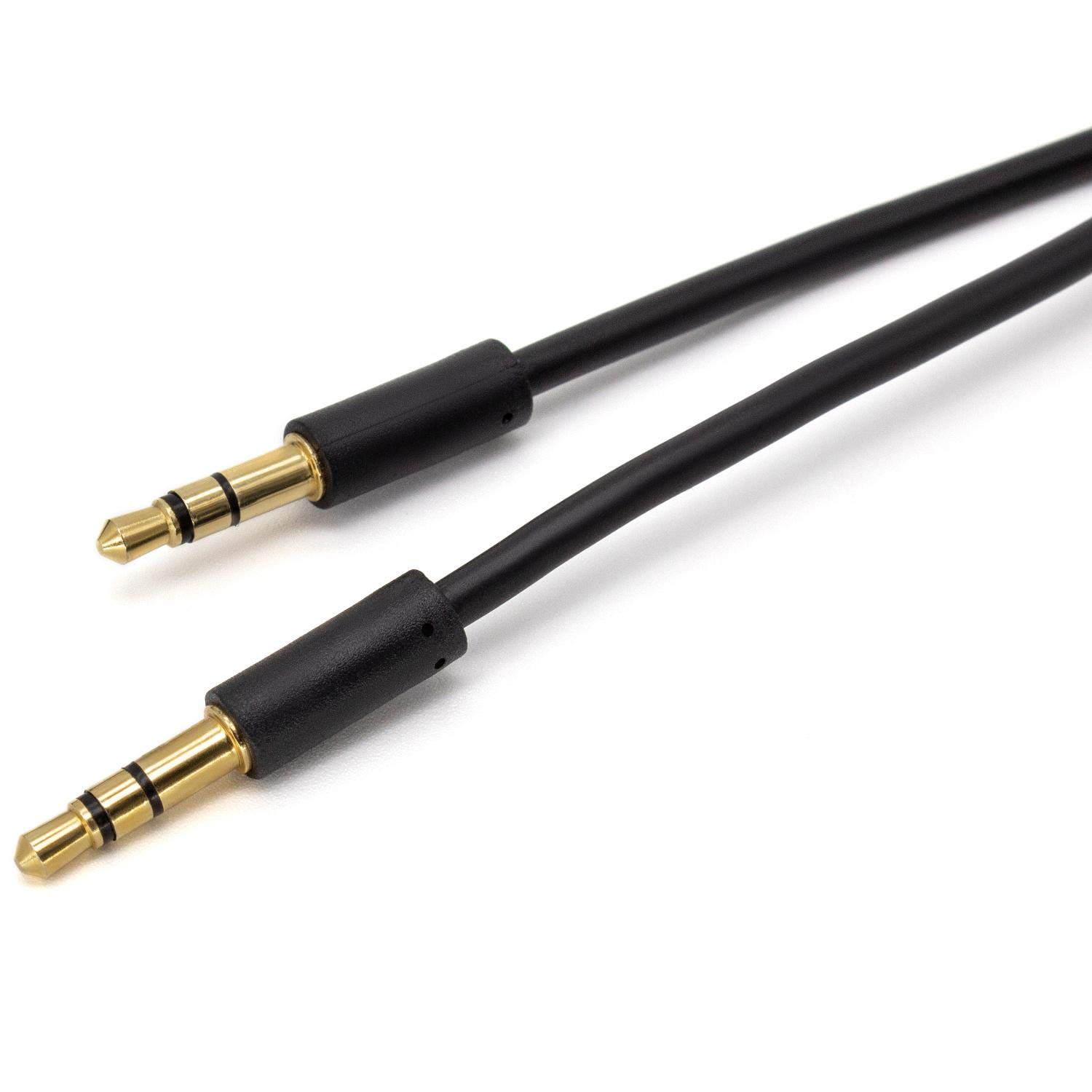 Akord 3 m 3.5 mm to 3.5 mm gold plated stereo jack to jack lead cable