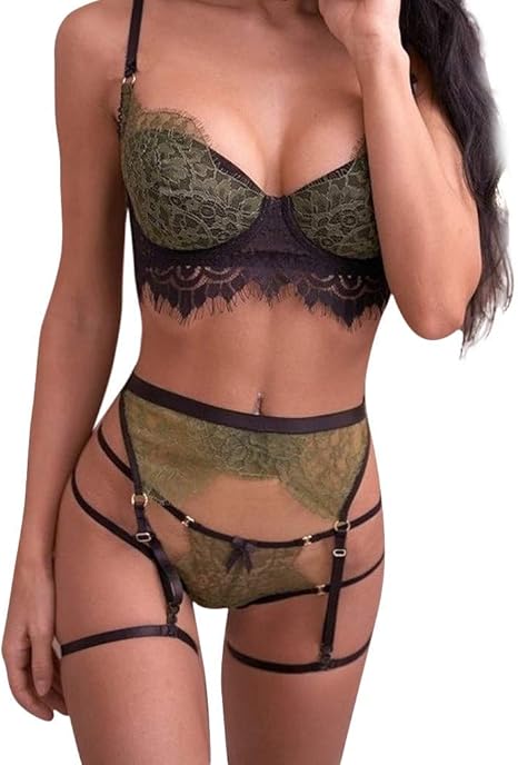 Hulday Ladies Erotic Lingerie Suspenders Set Erotic Lingerie Negligee