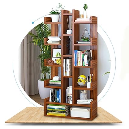 Kawachi Diy Multifunctional Floor Standing Book Shelf Home Decor