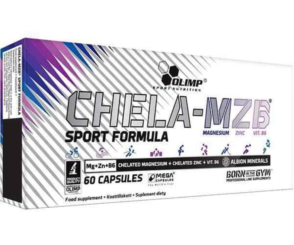 OLIMP SPORT NUTRITION Olimp Chela MZB - Pack of 60 Capsules
