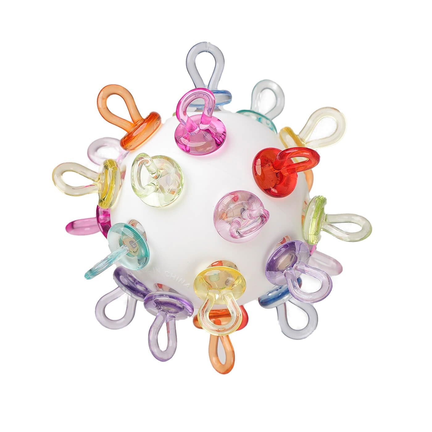 Super Binkies Ball Parrot Toy(Large) - Colourful & Fun Toy for Birds like African Grey, Cockatoo, Macaw, Amazon & Other Large Birds, Parrot Toys African Grey, Cockatiel Toys