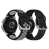 SKYLET 22mm Sport Bands Compatible with Samsung