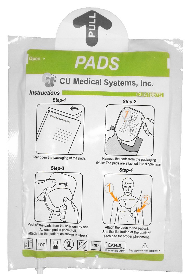 CU Medical iPAD SP1 Dual Adult & Child Electrode Pads